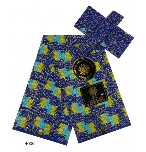 ACI 2+4Yards Ankara African Gold Fabric Real Wax Fabric 100% Cotton Material Nigeria Ghana Kente Style For Cloth Sewing ACI 2+4Yards Ankara African Gold Fabric Real Wax Fabric 100% Cotton Material Nigeria Ghana Kente Style For Cloth Sewing