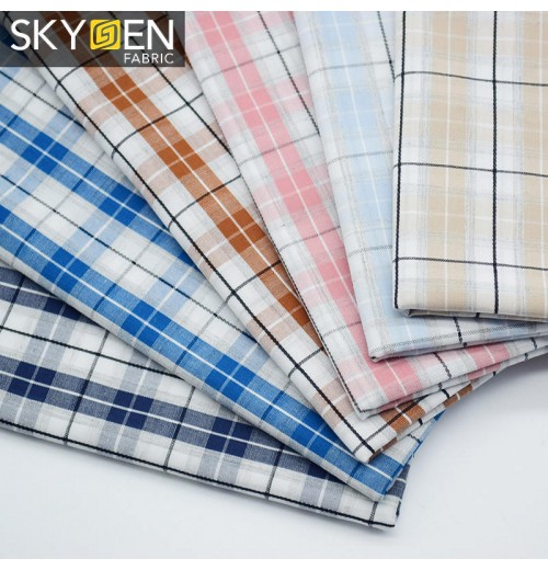 Wholesale Casual Fashion Dobby Gingham Check Shirt Fabric 100 Cotton Wholesale Casual Fashion Dobby Gingham Check Shirt Fabric 100 Cotton