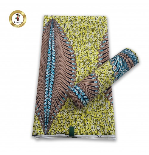 Hot Sales New Printed 100% Cotton Fabric Veritable Real Wax Fabric For Garment Pagne JC8oo4 Hot Sales New Printed 100% Cotton Fabric Veritable Real Wax Fabric For Garment Pagne JC8oo4